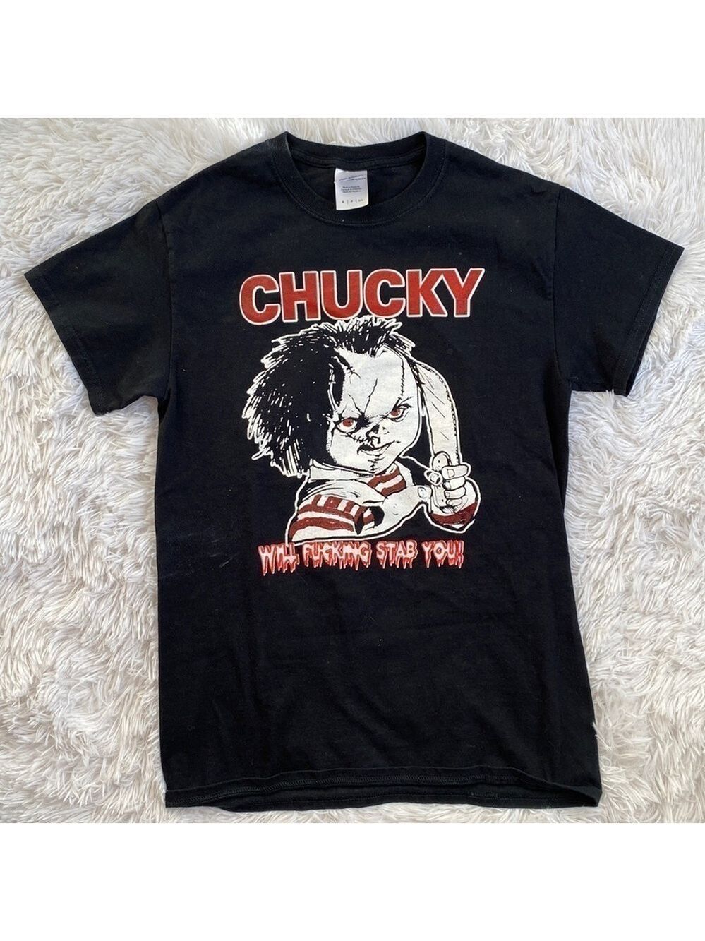 Child’s play Chucky Y2K vintage movie graphic tee